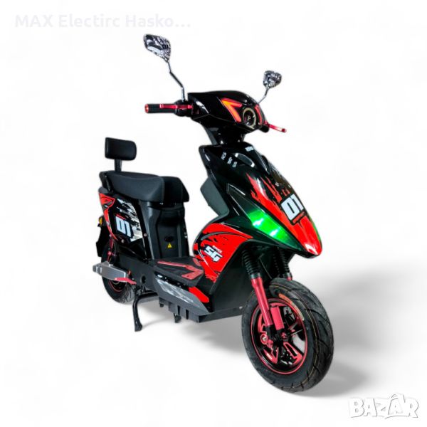 Eлектрически скутер Saige Racing Shark 3000W Green, снимка 1