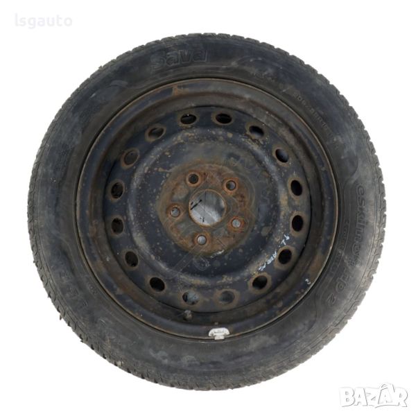 Стоманена джанта 5x114.3 с гума R16 Toyota Avensis II 2003-2009 ID: 126828, снимка 1