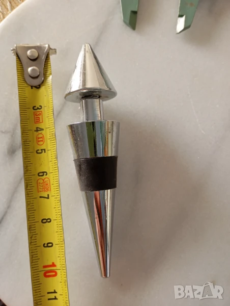 Луксозна метална запушалка,тапа, снимка 1