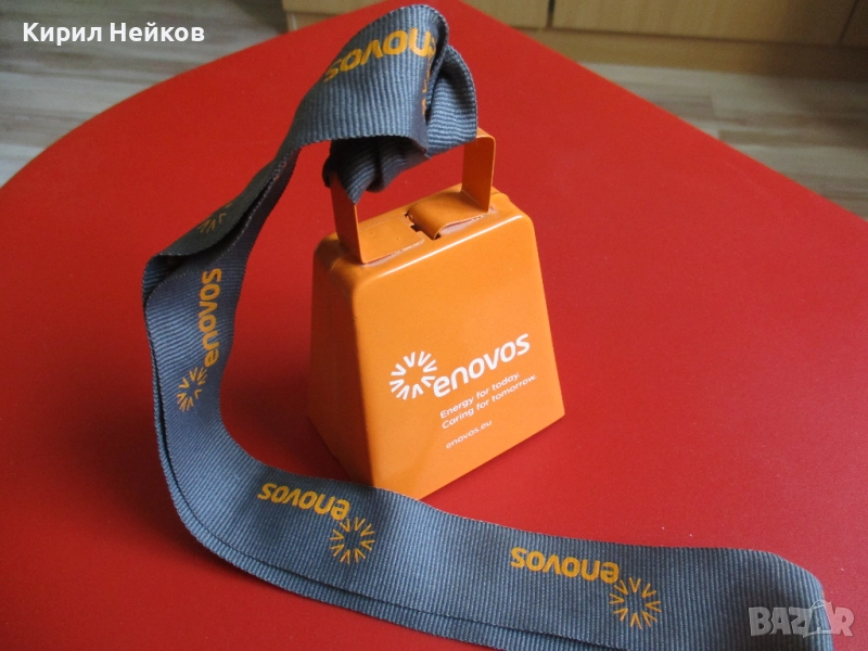 Звънец за спортни състезания и протести с лента за окачване, снимка 1