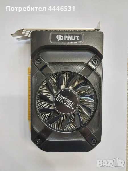 Видео карта Palit Nvidia GTX 1050 TI, снимка 1