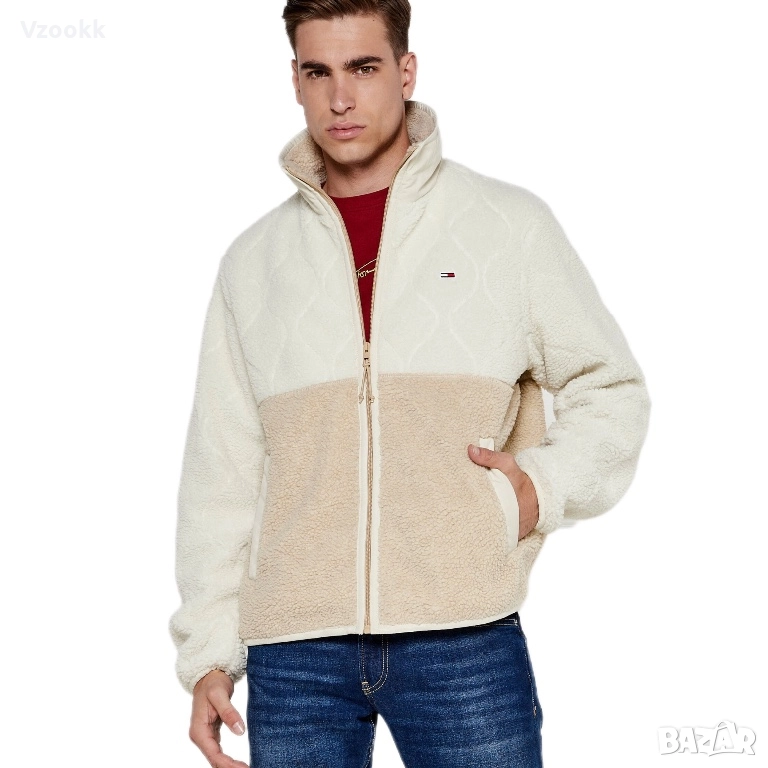 Мъжко яке Tommy Jeans Teddy Essential | L размер, снимка 1