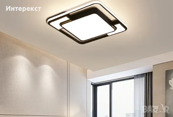 LED Димируем Плафон + дистанционно управление 54W, снимка 1