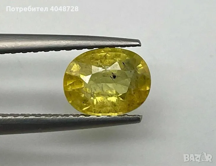 Естествен инвестиционен сапфир 2.54ct., снимка 1