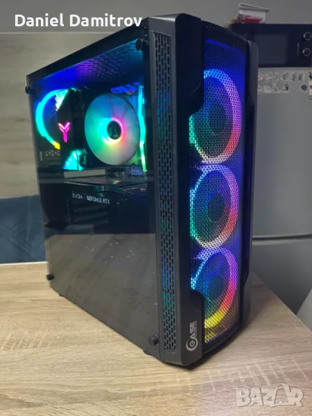 Геймърски компютър Ryzen 5 3600,RTX 3060 12GB,16GB RAM,1TB NVMe, снимка 1