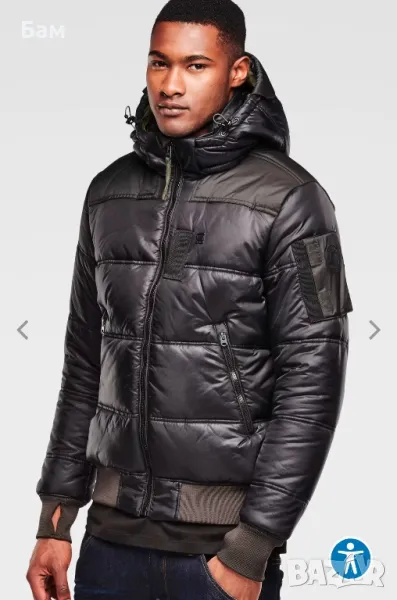 G Star Raw Whistler Hooded Bomber Jacket размер М  , снимка 1