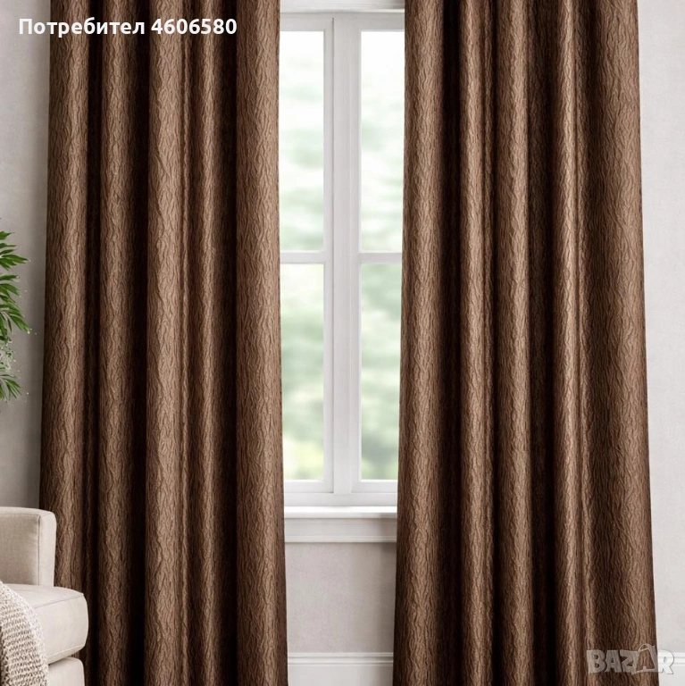 🌹 Луксозни плътни завеси – комплект 2 бр.! 🌹, снимка 1