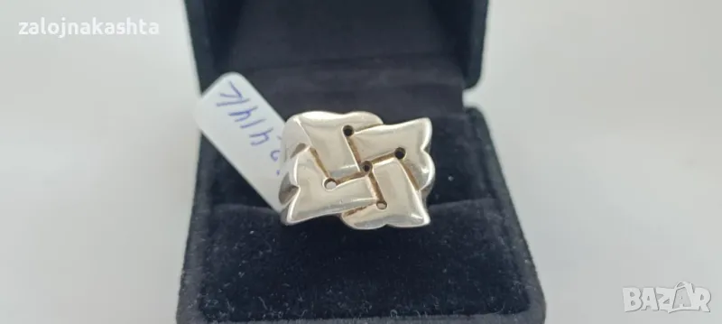 Сребърен пръстен -11,92гр.925, снимка 1