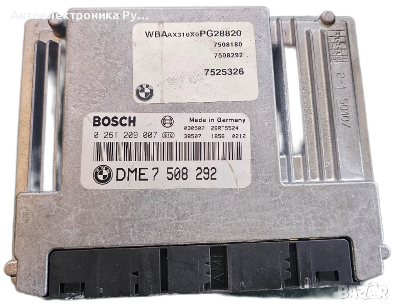 компютър BMW 3ER E46 BOSCH 0 261 209 007, 0261209007, DME 7 508 292, 7508292 , снимка 1