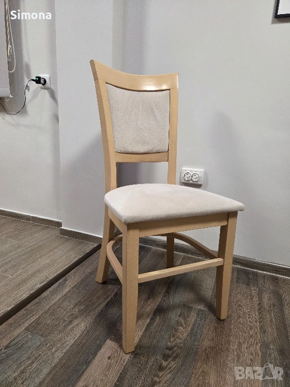 6 броя столове за трапезария от МАСИВ, снимка 1