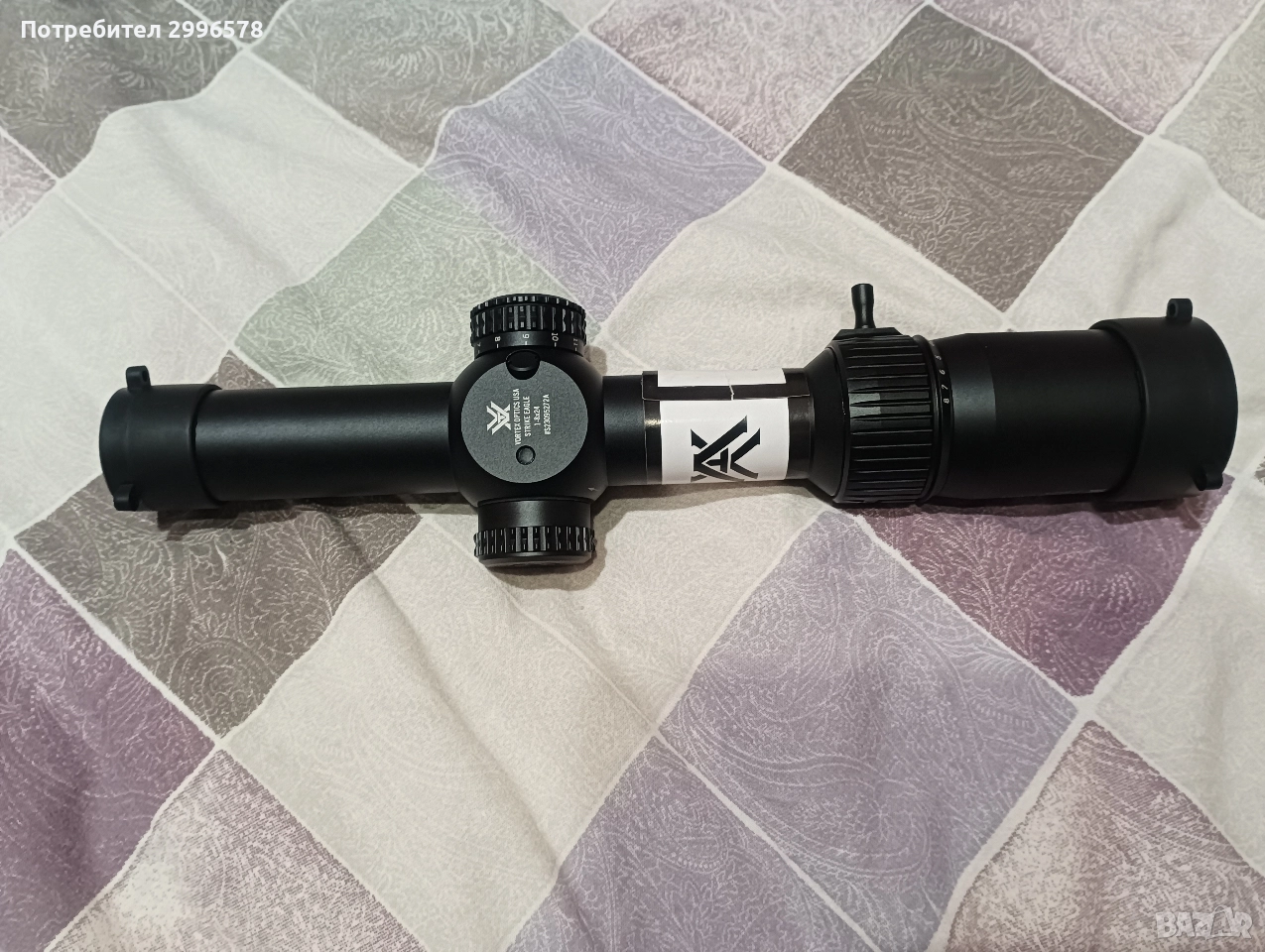 Vortex strike eagle 1-8x24 гонкаджийска оптика, снимка 1