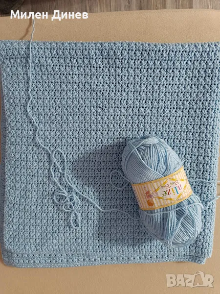 Бебешко одеяло на една кука , снимка 1