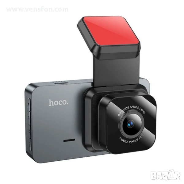 Камера за автомобил Hoco, 1280P, 3-инчов LCD /черен/, снимка 1