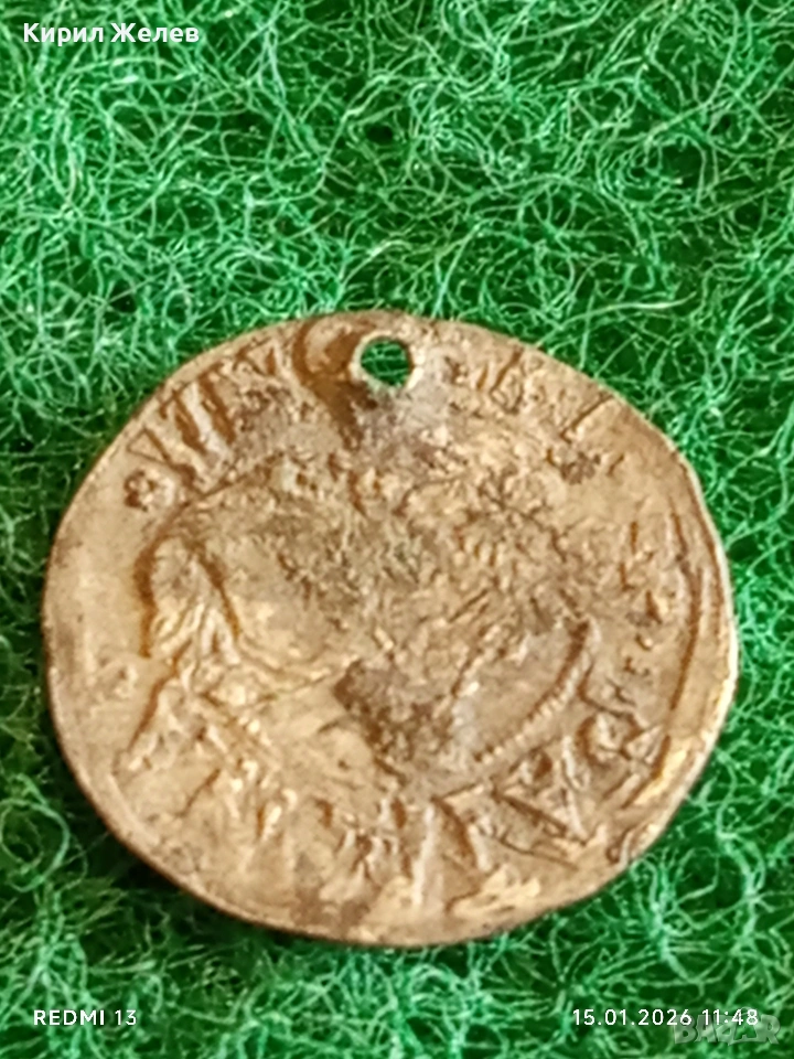 Сребърна монета динар 1507г. Владислав втори Унгария за КОЛЕКЦИЯ 52596, снимка 1