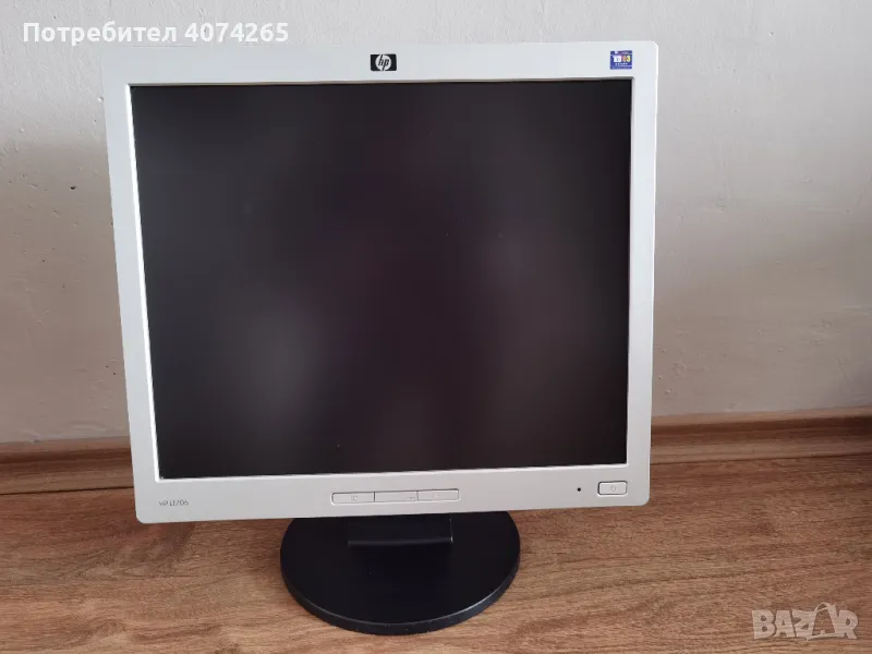 Монитор за компютър 17 инча HP Model L1706, снимка 1