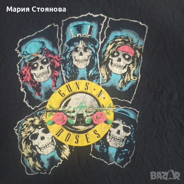 Оригинална тениска на Guns n Roses, снимка 1