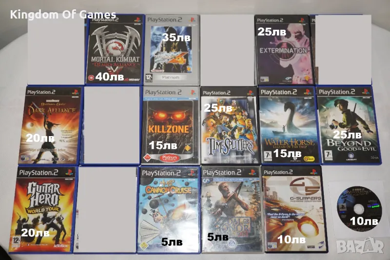 Игри за PS2 Mortal Kombat Deadly Alliance/Tekken 4/Extermination/Baldur's Gate/Killzone, снимка 1