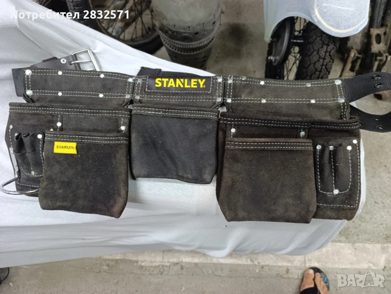 кожен колан за инструменти Stanley, снимка 1