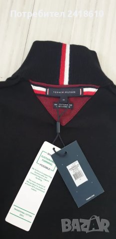 Tommy Hilfiger Cotton / Cashmere Full Zip Cardigan Mens Size M НОВО! ОРИГИНАЛ! Жилетка С цял Цип!, снимка 14 - Пуловери - 48884699