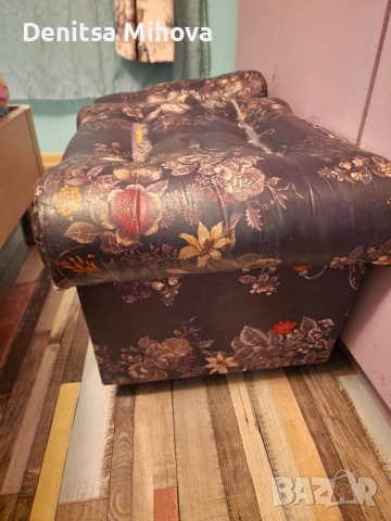 Подарявам фотьойл и табуретки, снимка 5 - Дивани и мека мебел - 53135004