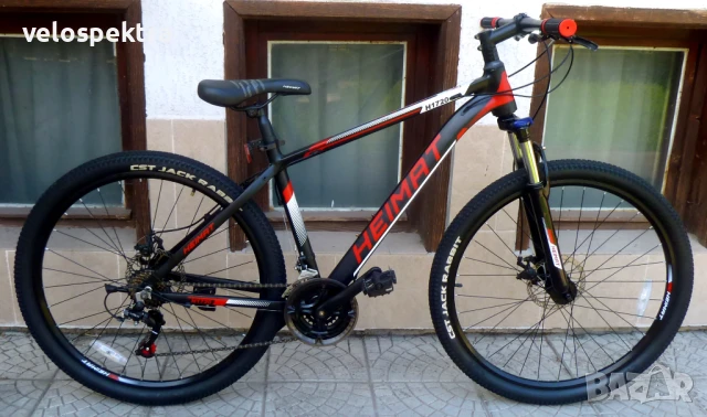 ХЕЙМАТ ! 27.5 цола ! Като НОВ ! 21 скорости ! Диск! Германия!, снимка 7 - Велосипеди - 51195577