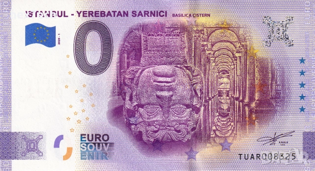❤️ ⭐ Турция 2020 0 евро Istanbul - Yerebatan UNC нова ⭐ ❤️, снимка 2 - Нумизматика и бонистика - 53024195
