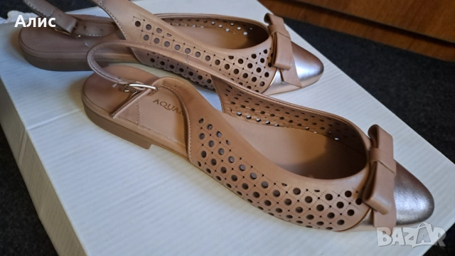 AQUAMARINE летни обувки ест.кожа, снимка 2 - Дамски ежедневни обувки - 51966212