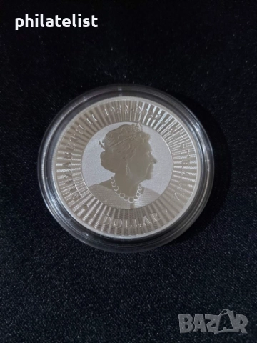 Австралия 2023 - 1 долар - Кенгуру - 1 OZ – Сребърна монета, снимка 4 - Нумизматика и бонистика - 52435579