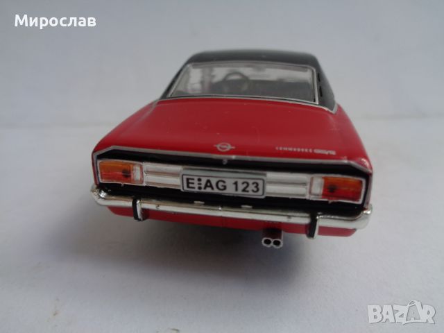 1:43 OPEL COMMODORE COUPE КОЛИЧКА ИГРАЧКА МОДЕЛ, снимка 4 - Колекции - 46100421