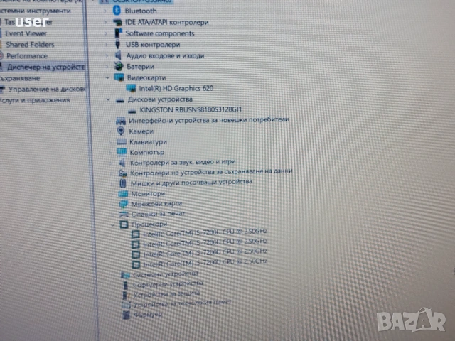 15.6" лаптоп Acer Aspire A315-51 Core i5-7200u, 6GB RAM, 128GB SSD, снимка 6 - Лаптопи за дома - 53125259