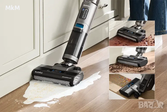 Eureka Rapidwash NEW430 Безжична прахосмукачка за мокро и сухо почистване, снимка 7 - Прахосмукачки - 52968144