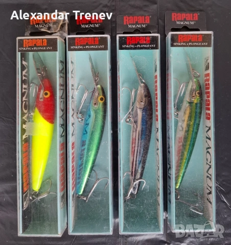 Воблери Rapala CDMAG-7,9,11,14,18, снимка 7 - Екипировка - 54168692