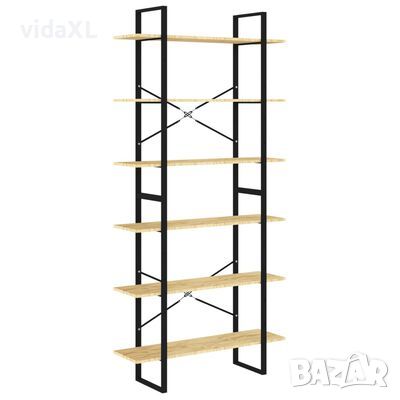 vidaXL Висок шкаф, 100x30x210 см, бор масив（SKU:806562, снимка 1 - Шкафове - 46084464