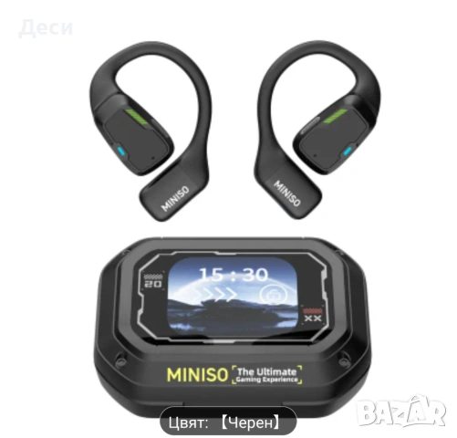 Безжични слушалки  превод в реално време LED DISPLAY 