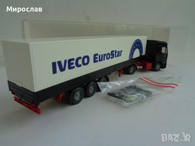 WIKING H0 1/87 IVECO EURO STAR МОДЕЛ КАМИОН КОЛИЧКА ТИР, снимка 7 - Колекции - 45862752