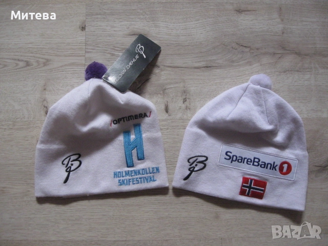 Bjørn Dæhlie зимни шапки 2 броя, снимка 2 - Шапки - 52795897