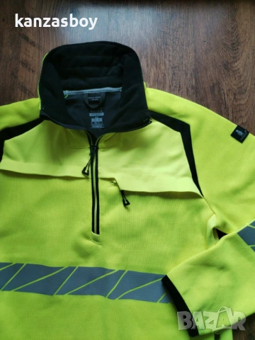 Mascot Accelerate Safe Knitted Jumper With Half Zip - мъжко работно горнище НОВО БЕЗ ЕТИКЕТИ М