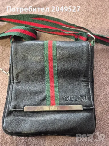 Мъжка чанта GUCCI , снимка 3 - Чанти - 47483865