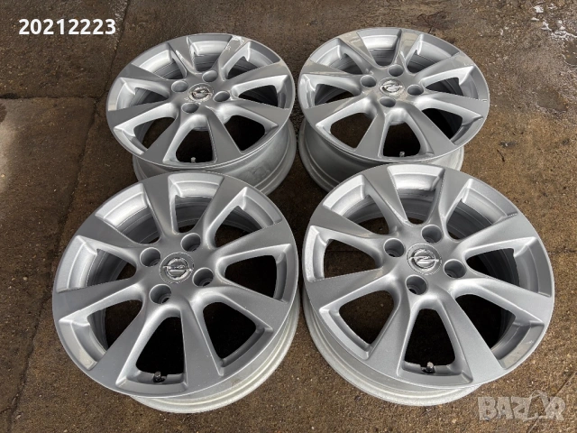 4 броя алуминиеви джанти за Opel Corsa F 16, снимка 5 - Гуми и джанти - 53562922