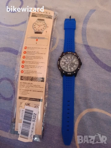 Ravel - Мъжки спортен часовник с черен корпус НОВ С ПРОБЛЕМ ЧЕТЕТЕ ОПИСАНИЕТО, снимка 2 - Мъжки - 50735909