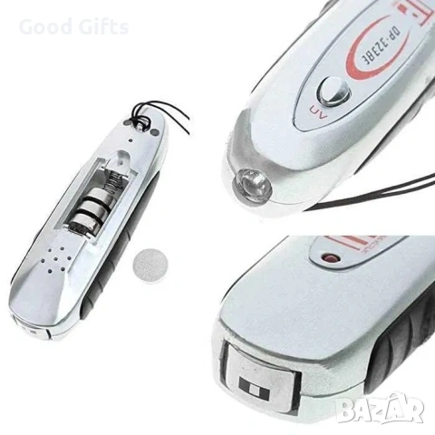 Джобен Детектор за Банкноти 2 в 1 DP-323 – Сигурност навсякъде с вас