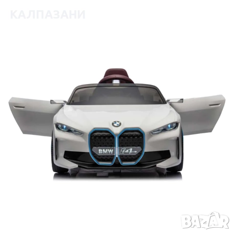 Кола Акумулаторна 12V BMW  JE1009 с родителски контрол Бяла, снимка 5 - Коли, камиони, мотори, писти - 51665286