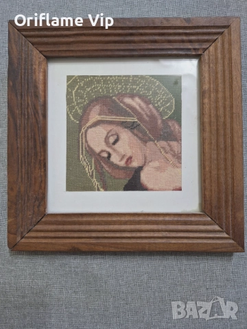 Гоблен Дева Мария, снимка 2 - Гоблени - 52857877