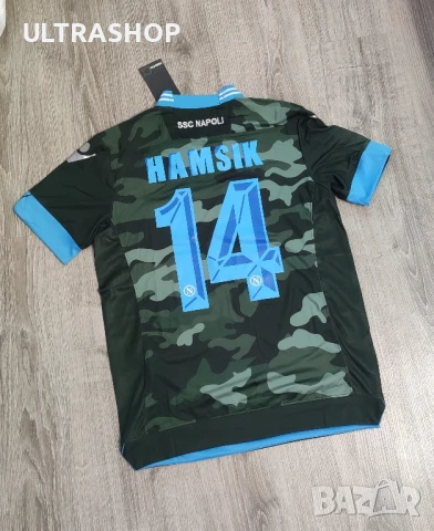 Napoli size S Футболна фланелка на Наполи, снимка 6 - Футбол - 51391454