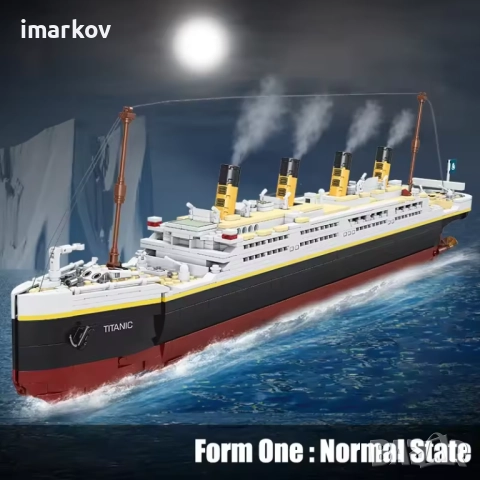 Lego Titanic | Титаник от лего, снимка 5 - Конструктори - 51765884