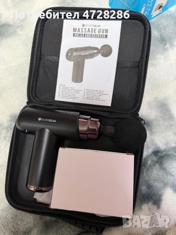   Масажен пистолет Silvergear – нов