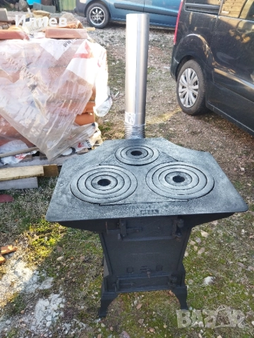 Чугунена печка, антика, уникат