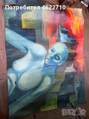 стара картина, снимка 2 - Картини - 53405431