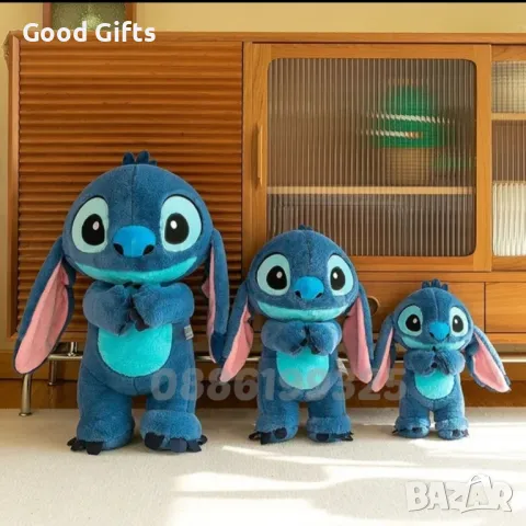 Голям плюшен Стич Stitch, 120см, Лило и Стич плюшена играчка голяма, снимка 4 - Плюшени играчки - 46857327