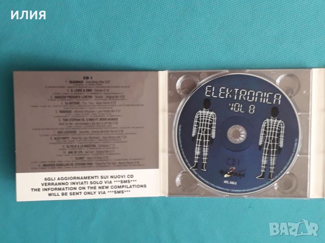 Various – 2008 - Elektronica Vol.8(2CD Digipak)(Atlantis – ATL 345-2)(Electro House,Tech House,Progr, снимка 3 - CD дискове - 45493914